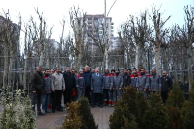 Melikgazi Belediyesi, yeni ağa&ccedil;larla nefes olmaya devam ediyor
