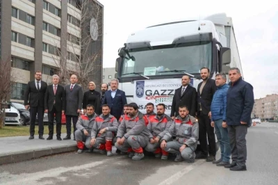 Melikgazi&rsquo;nin yardım eli yine Gazze&rsquo;ye uzandı
