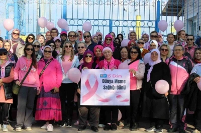 Meme kanserine &quot;pembe&quot; farkındalık
