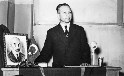 Memleketi Erzurum’dan Nurettin Topçu’ya vefa
