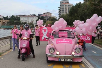 Memorial’dan meme kanseri farkındalığı için Pembe Yürüyüş: &quot;Teşhise geç kalma, farkında ol&quot;
