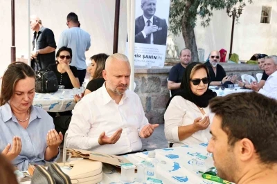 Menemen&rsquo;de merhum Başkan Şahin dualarla anıldı
