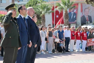 Menemen’in kurtuluşunun 103. yıl dönümünü törenle kutlandı
