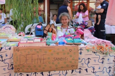 Menteşe’de çocuklar tezgah başına geçti
