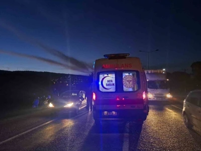 Menteşe&rsquo;de motosiklet kazası: 2 yaralı

