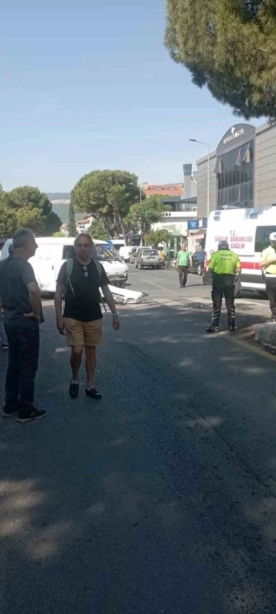 Menteşe&rsquo;de trafik kazası: 1 yaralı
