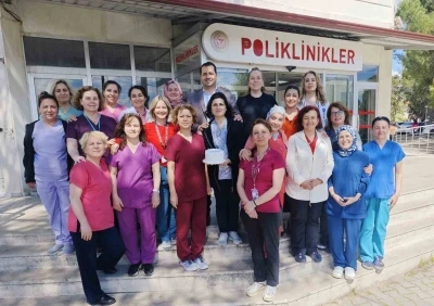 Menteşe Devlet Hastanesi&rsquo;nde hemşireler haftası kutlandı
