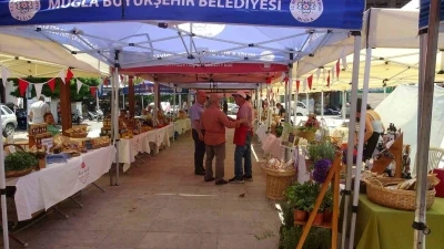 Menteşe Kurşunlu Meydanı&rsquo;nda Slow Food Şenliği d&uuml;zenlendi
