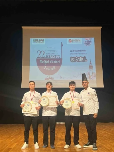 Menteşe&rsquo;nin gen&ccedil; şeflerinden madalya yağmuru
