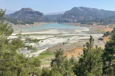 Menzelet Barajı’nın doluluk oranı yüzde 45 seviyelerine geriledi
