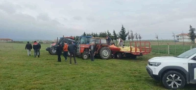 Merada g&uuml;breleme &ccedil;alışması yapıldı
