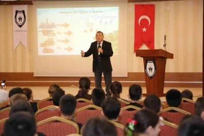 Meram Belediyesi&rsquo;nden &ccedil;ocuklara y&ouml;nelik &ouml;rnek &ccedil;evre etkinliği
