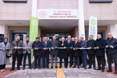 Meram&rsquo;da Aymanas ASM ve Sağlıklı Hayat Merkezi a&ccedil;ıldı

