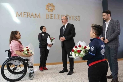 Meram’da bir gün değil her gün engellilerin
