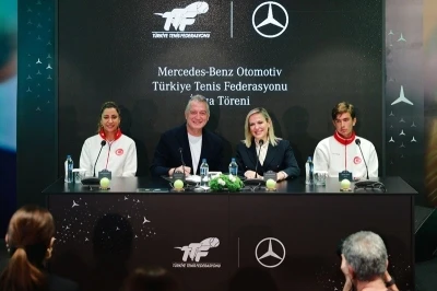 Mercedes-Benz Otomotiv, T&uuml;rkiye Tenis Federasyonu&rsquo;nun ana sponsoru oldu
