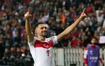 Merih Demiral’dan Gürcistan maçında 2 gol
