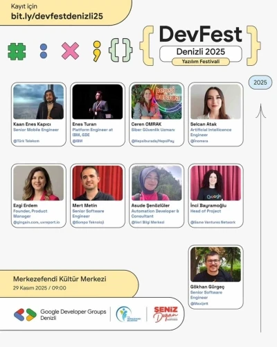 Merkezefendi Belediyesi teknoloji tutkunlarını &quot;DEVFEST Denizli 2025’’de buluşturacak
