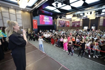 Merkezefendi&rsquo;de dans ve spor tutkunları bir araya geldi

