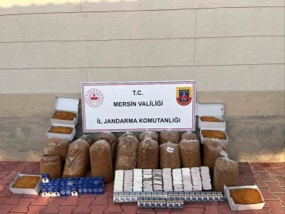 Mersin&rsquo;de 13 bin 500 ka&ccedil;ak makaron ele ge&ccedil;irildi
