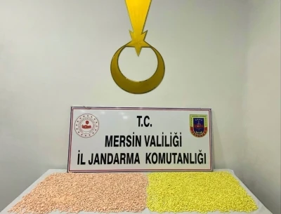 Mersin’de 18 bin 400 adet uyuşturucu hap ele geçirildi
