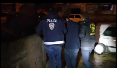 Mersin&rsquo;de aranan y&uuml;zlerce h&uuml;k&uuml;ml&uuml; yakalandı
