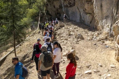 Mersin’de Avrupa Hareketlilik Haftasında ’Tarihi Kilikya Yolu Yürüyüşü’

