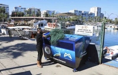 Mersin’de balıkçı ağları geri dönüşüme kazandırılıyor
