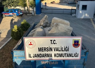Mersin’de Bizans dönemine ait 7 parça eser ele geçirildi: 2 gözaltı
