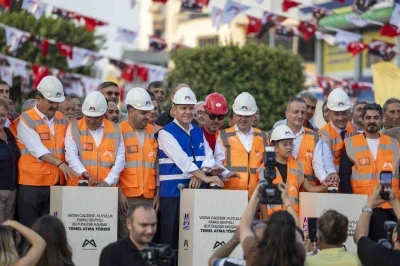 Mersin&rsquo;de dev kavşak projesinin temeli atıldı

