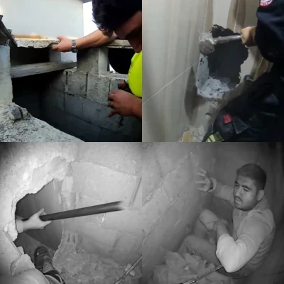 Mersin’de havalandırma boşluğunda nefes kesen kurtarma operasyonu
