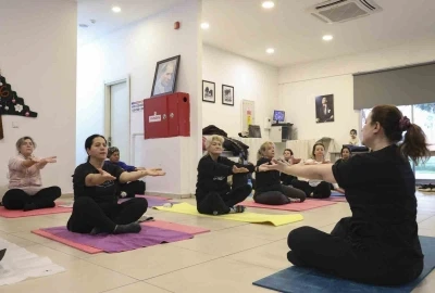 Mersin&rsquo;de kadınlara nefes ve hareket eğitimi
