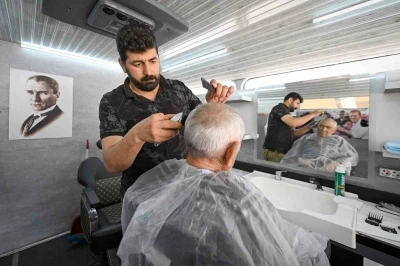 Mersin&rsquo;de mobil kuaf&ouml;r hizmeti bayram &ouml;ncesi yollarda
