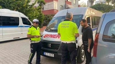 Mersin’de okul servislerine sıkı denetim
