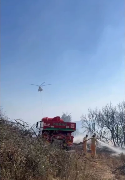 Mersin’de orman yangını havadan ve karadan müdahale ile söndürüldü

