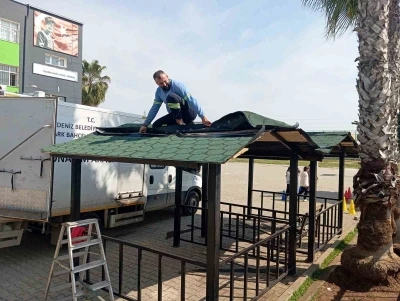 Mersin&rsquo;de park ve yeşil alanlarda bakım seferberliği
