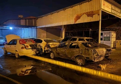 Mersin’de sanayi sitesinde park halindeki 5 araç kundaklandı
