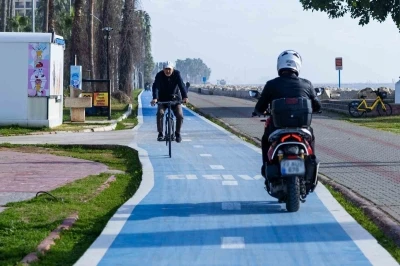 Mersin&rsquo;de y&uuml;r&uuml;y&uuml;ş ve bisiklet yolları 20 kamerayla izleniyor
