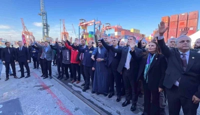 Mersin&rsquo;den Sudan&rsquo;a 6. İyilik Gemisi uğurlandı
