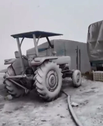 Mersin’in yüksek rakımlı bölgelerinde kar yağışı
