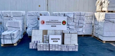 Mersin Limanında dev ila&ccedil; operasyonu: 4,9 milyar liralık kaps&uuml;l ele ge&ccedil;irildi
