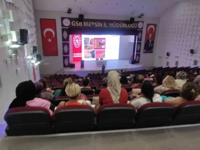 Mersin polisinin bilgilendirme faliyetleri sürüyor
