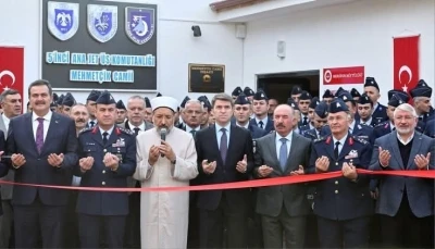 Merzifon 5’inci Ana Jet Üssü’nde Mehmetçik Camii’nin açılışı yapıldı
