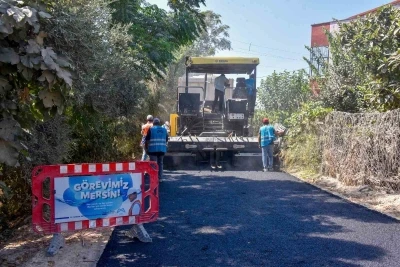 MESKİ, Erdemli’deki altyapı çalışmalarına devam ediyor
