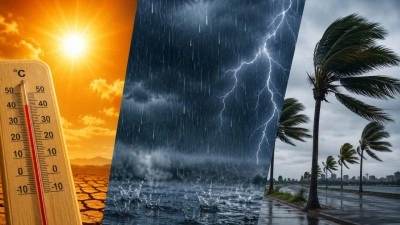 Meteoroloji illeri tek tek uyardı! 40 derece, sağanak ve fırtına aynı haritada...
