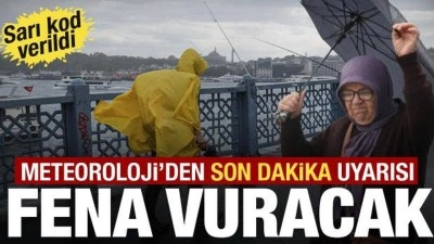 Meteoroloji yeni haritayı yayımladı: Fırtına ve sağanak vuracak! 3 ilde alarm verildi