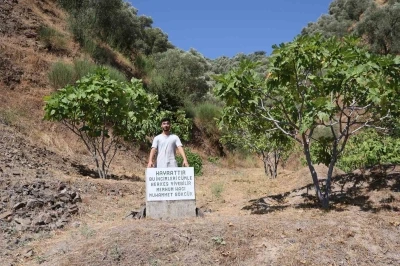 Mezar taşı değil, ‘herkes yesin’ uyarısı
