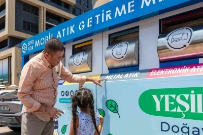 Mezitli&rsquo;de mobil atık getirme merkezleri hizmete girdi
