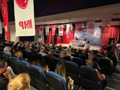 MHP Dat&ccedil;a&rsquo;da genel kurul heyecanı yaşandı
