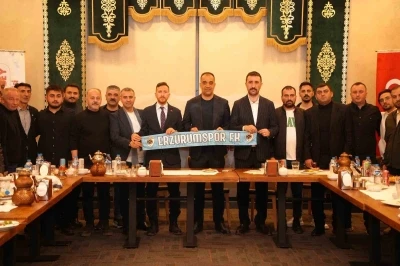 MHP&rsquo;den Erzurumspor y&ouml;netimi ve taraftar gruplarına iftar programı
