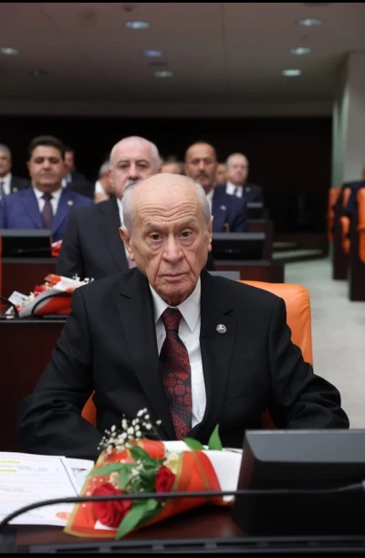 MHP Genel Başkanı Devlet Bahçeli ve TBMM İdari Amiri Sermet Atay 28. Dönem 4. Yasama Yılı Açılışına Katıldı